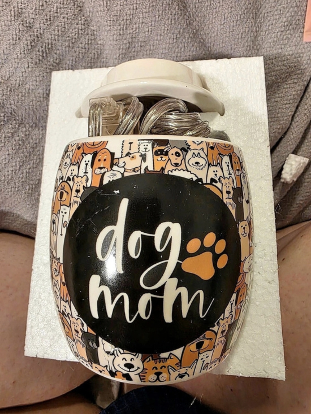 Pink Zebra Dog Mom Happy Thoughts Simmer Pot